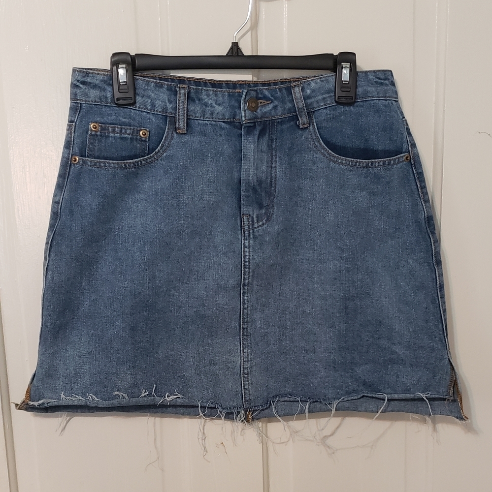 Denim skirt